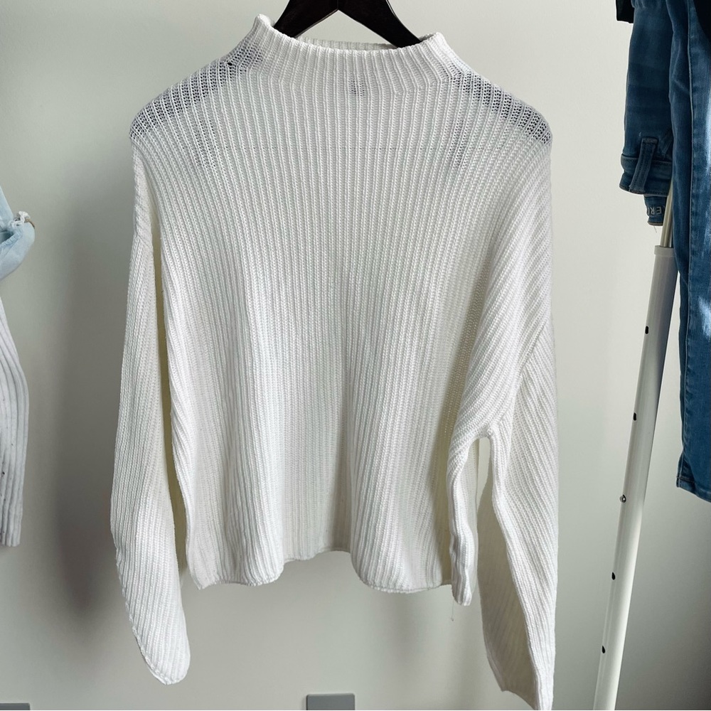 Express mockneck sweater